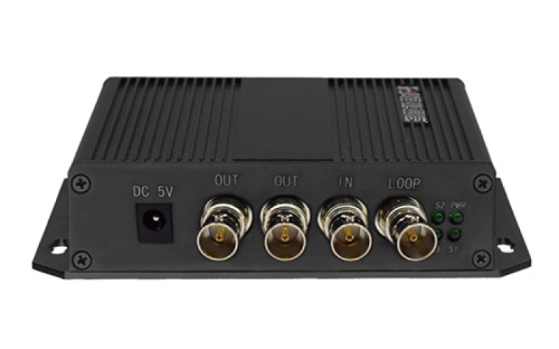 武漢多業務高清視頻光端機 HJ-GAN-SDI02